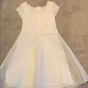 Guess kids girls white dress